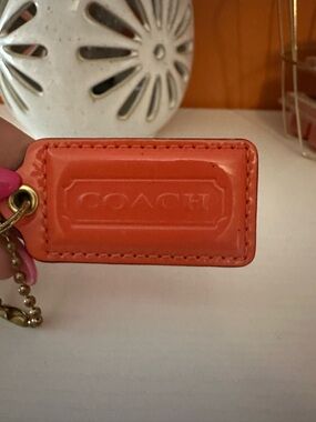 COACH Patent Leather Hangtag(EUC)